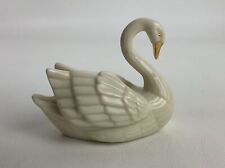 Lenox Swan Fine Porcelain Figurine 24kT Gold Accent picture