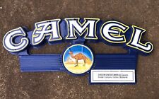 LARGE PLASTIC CAMEL CIGARETTES STORE DISPLAY ADVERTISING HANGING SIGN VINTAGE picture