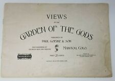 Photobook Views of the Garden of the Gods Paul Goerke and Sons Antique 1905  picture