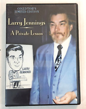 HUGE MAGIC COLLECTION SALE:  Larry Jennings - A Private Lesson - RARE unique DVD picture