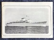 1956 Italian Line MV Giulio Cesare Deck Plan Approx 27.5x39 inches picture