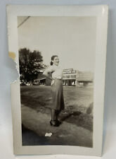 Vtg 1948 Photo McCurry Furniture Co Warrior AL Town Street Scene in Background picture