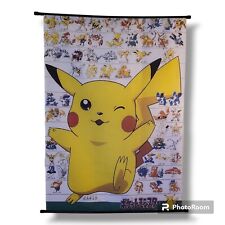 Original Pocket Monster, Pokemon Pikachu Banner Japanese Cloth Wall Scroll picture