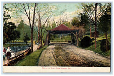 1908 Scene in Grant Park Atlanta Georgia GA Antique Posted Postcard picture