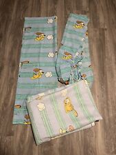 Garfield & Odie Blanket Set - 1978 Vintage Blanket Jim Davis - Twin Size Sheets picture