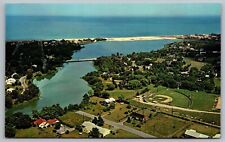 Greetings From Rehoboth Beach Delaware DE Helicopter View Silver Lake PC picture