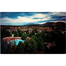 Vtg Flagstaff Arizona AZ Little America Motel Birdseye View Unused Postcard picture