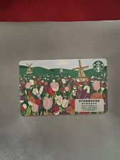 NEWEST 2024 TULIPS & WINDMILLS  STARBUCKS  #6311  LIMITED EDITION  GIFT CARD picture