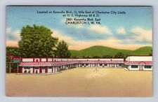 Charleston WV-West Virginia, Ace Hotel Court & Restaurant, Vintage Postcard picture