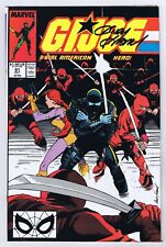 GI Joe #91 VF/NM w/COA by Andy Kubert 1989 Marvel Comics A Real American Hero picture
