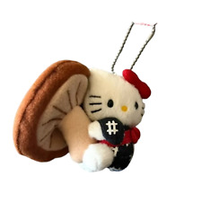 New Hello Kitty Japanese Kimono Dress Mushroom Mascot Plush Key Bag Holder Toy picture