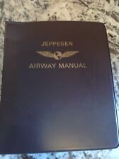 Vintage Jeppesen Airway Manual Folder Binder picture