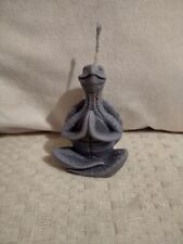 Homemade Meditating Turtle Candle picture