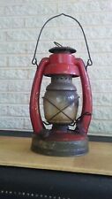 Vintage Red Elgin Oil Lantern Star Bottom No. 30 USA picture