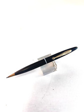 1930s Black Sheaffer mechanical pencil Gold humped clip with ball. Works great picture