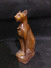 RARE ANCIENT EGYPTIAN ANTIQUITIES EGYPTIAN Cat Goddess Bastet EGYPTIAN Figure BC picture