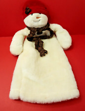 WOOF AND POOF 2011 SNOWMAN PUPPET TREE TOPPER picture