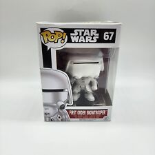 Star Wars: The Force Awakens Pop First Order Snowtrooper Vinyl Bobble-Head #67 picture