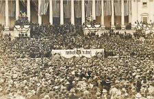 President Wilson Inaugural speech Washington DC 1913 Real Photo Little Art Shop picture