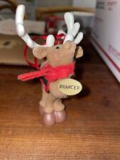 Holly Dearies Kurt Adler Christmas Reindeer 5' Prancer Tree Ornament Decoration picture