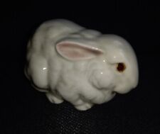 Vintage Byron Molds 1970's Ceramic Glazed Bunny Rabbit, Handpainted picture