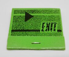 Exit Punk Bar CHICAGO 1653 N. Wells Street Old Town Illinois FULL Matchbook picture