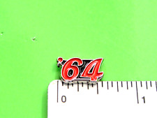 '64 , 1964 sixty four  - hat pin , tie tac , lapel pin , hatpin GIFT BOXED red picture