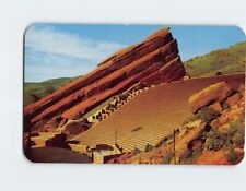 Postcard Red Rocks Park Theatre (Natural Rock Amphitheatre) Colorado USA picture
