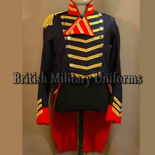 Napoleonic Naval War US Marine 1812th Navy Blue Wool Men Coat Fatima Industries picture
