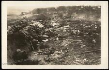 Germany WWI Battlefield Trenches Dead Soldiers  RPPC 65394 picture