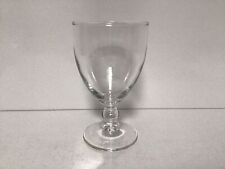 R80 Vintage Antique mid 20th Century Classic Crystal Clear Stemmed Wine Glass picture