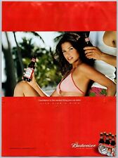 Budweiser Confidence The Sexiest Thing You Can Wear Sep 2002 Full Page Print Ad picture
