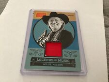 2014 Panini Golden Age Legends of Music Willie Nelson Patch/Relic Card picture