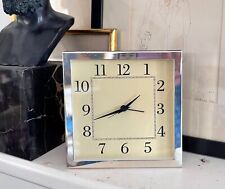 Sterling Silver Art Deco Italian Clock picture
