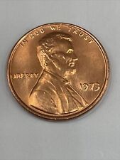 1973 Penny Lincoln Memorial Coin Currency Red No Maybe My Mark 3.1 Grams #3 picture