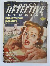 Crack Detective Stories Pulp Mar. 1949 VG/FN  Bath Tub Drowning Cover picture