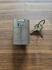 Vintage MIRACLE LOCK Mod SPL US w/ 2 Keys High Security Military picture