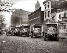1924 PIGGLY WIGGLY Vintage Delivery Trucks in Washington DC 8.5X11 PHOTO picture