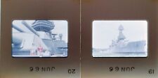 Vintage 1966 35mm Slides Battleship USS Texas Houston Lot of 2 #22040 picture