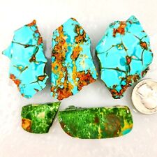 GS466 High-grade Turquoise Mountain rough mixed slabs 66.1 grams picture