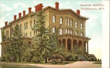 RIVERVIEW ACADEMY In POUGHKEEPSIE, NY On Vintage Unused Postcard picture