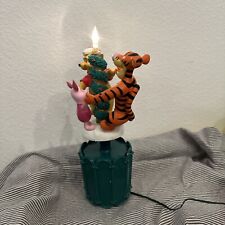 Mr Christmas Winnie The Pooh Tigger  Piglet Tree Topper Lights & motion 1997 picture