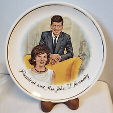 Vintage Decorative Plate Presidential Mrs. John F. Kennedy Jackie O.  1960's 9