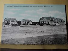 WAUWATOSA WI Wisconsin Milwaukee School Agriculture & Domestic Economy Postcard picture