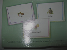 11 Vintage Hallmark  Easter Spring Thank You Cards  Unused picture