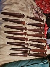 4---Vintage WW2 Era BAKELITE STAKES for German Pup Tent. Used VG picture
