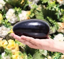  Natural Black Tourmaline 150MM Metaphysical Healing Reiki Aura Energy Egg picture