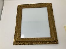 Antique Picture Frame gold wood vintage ornate gesso wall art FITS 12x10 picture