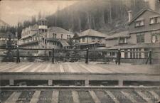 Canada 1911 Glacier House,BC British Columbia Linen Postcard Vintage Post Card picture