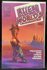 Vintage PC Comics ALIEN WORLDS Number 1 Bruce Jones 1982 Comic Book picture